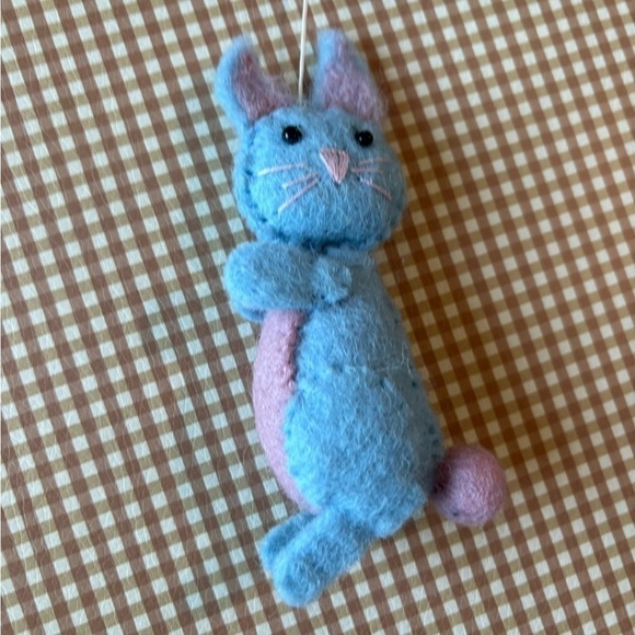 Woodland Animals mushroom nursery mobile handmade Fair trade Felt. Multicolor - Picture 7 of 13